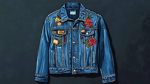 denim and flower ricky singh